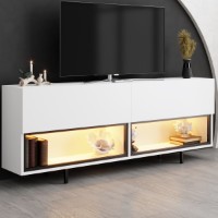 Comodă TV Hanah Home Ekol Down White
