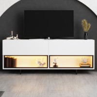 Comodă TV Hanah Home Ekol Down White imaginea #2 — magazin online Desire.md