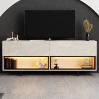 Тумба под ТВ Hanah Home Ekol Down Travertine фото №2 — интернет-магазин Desire.md