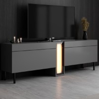 Comodă TV Hanah Home Nova Anthracite