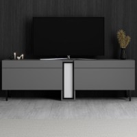 Comodă TV Hanah Home Nova Anthracite imaginea #2 — magazin online Desire.md