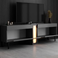 Comodă TV Hanah Home Nova Anthracite imaginea #3 — magazin online Desire.md