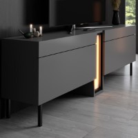 Comodă TV Hanah Home Nova Anthracite imaginea #4 — magazin online Desire.md