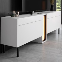Comodă TV Hanah Home Nova White imaginea #4 — magazin online Desire.md