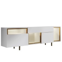 Comodă TV Hanah Home Norm White Gold imaginea #6 — magazin online Desire.md