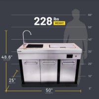 Bucatarie multifunctionala cu chiuveta Char-Broil 463246418 imaginea #3 — magazin online Desire.md