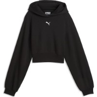 Детская толстовка Puma Ess Relaxed Croppedoon Sleeve Puma Black, s.152
