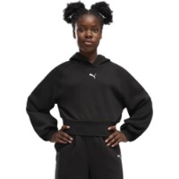 Детская толстовка Puma Ess Relaxed Croppedoon Sleeve Puma Black, s.164 фото №3 — интернет-магазин Desire.md