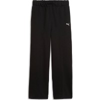 Pantaloni spotivi pentru copii Puma Ess Relaxed Slouchy Pintuck Puma Black, s.128