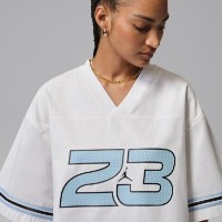 Tricou de dame Nike Jordan Flight Woven Jersey White, s.S imaginea #4 — magazin online Desire.md
