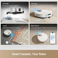 Робот-пылесос Dreame X60 Ultra Complete White фото №11 — интернет-магазин Desire.md
