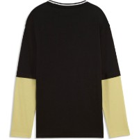 Детский лонгслив Puma Mid90s Layered Long Sleeve Puma Black, s.128 фото №2 — интернет-магазин Desire.md