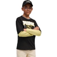 Детский лонгслив Puma Mid90s Layered Long Sleeve Puma Black, s.128 фото №3 — интернет-магазин Desire.md