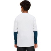 Hanorac copii Puma Mid90s Layered Long Sleeve White Glow Heather, s.164 imaginea #4 — magazin online Desire.md