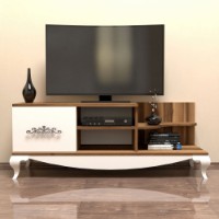 Comodă TV Hanah Home Sultan Walnut White imaginea #2 — magazin online Desire.md