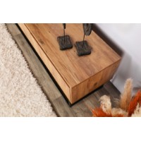 Comodă TV Hanah Home Lupin 140 Walnut imaginea #3 — magazin online Desire.md
