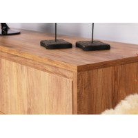 Comodă TV Hanah Home Lupin 140 Walnut imaginea #5 — magazin online Desire.md