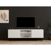 Comodă TV Hanah Home Tugi White imaginea #2 — magazin online Desire.md