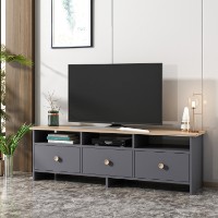 Comodă TV Hanah Home Oslo Anthracite imaginea #2 — magazin online Desire.md