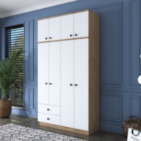 Dulap Rani BA121 Walnut White