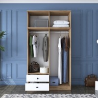 Dulap Rani BA121 Walnut White imaginea #4 — magazin online Desire.md