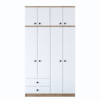 Dulap Rani BA121 Walnut White imaginea #5 — magazin online Desire.md