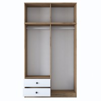 Dulap Rani BA121 Walnut White imaginea #6 — magazin online Desire.md