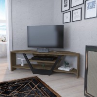 Comodă TV Hanah Home Sares Oud Oak Black imaginea #3 — magazin online Desire.md