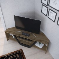 Comodă TV Hanah Home Sares Oud Oak Black imaginea #4 — magazin online Desire.md