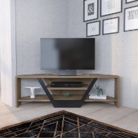Comodă TV Hanah Home Sares Walnut Black