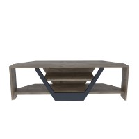 Comodă TV Hanah Home Sares Walnut Black imaginea #6 — magazin online Desire.md