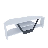 Comodă TV Hanah Home Sares White Black imaginea #5 — magazin online Desire.md