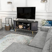 Comodă TV Hanah Home Stor Black Anthracite imaginea #4 — magazin online Desire.md
