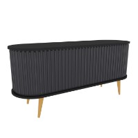 Comodă TV Hanah Home Stor Black Anthracite imaginea #8 — magazin online Desire.md