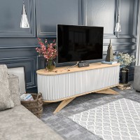 Comodă TV Hanah Home Stor Sapphire White imaginea #2 — magazin online Desire.md