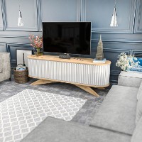 Comodă TV Hanah Home Stor Sapphire White imaginea #3 — magazin online Desire.md