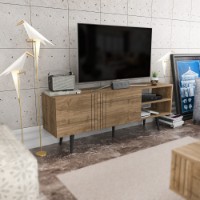 Comodă TV Hanah Home Ronas Walnut imaginea #2 — magazin online Desire.md