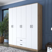 Dulap Rani BA113 Walnut White
