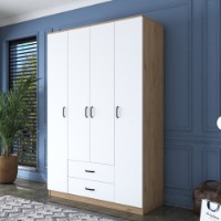 Dulap Rani BA112 Walnut White