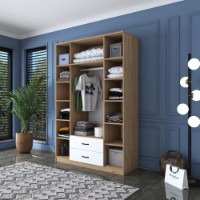 Dulap Rani BA112 Walnut White imaginea #4 — magazin online Desire.md