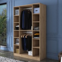 Dulap Rani BA116 Walnut White imaginea #5 — magazin online Desire.md