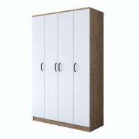 Dulap Rani BA116 Walnut White imaginea #6 — magazin online Desire.md