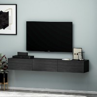 Comodă TV Hanah Home Terra Black imaginea #2 — magazin online Desire.md