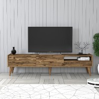 Comodă TV Hanah Home Valensiya Walnut
