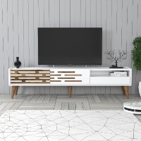 Comodă TV Hanah Home Valensiya White