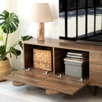 Comodă TV Hanah Home New Line Walnut v2 imaginea #4 — magazin online Desire.md