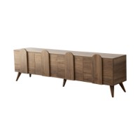 Comodă TV Hanah Home New Line Walnut v2 imaginea #5 — magazin online Desire.md