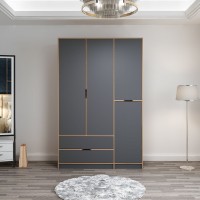 Dulap Hanah Home Elina Anthracite Dore