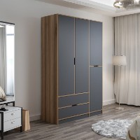 Dulap Hanah Home Elina Anthracite Dore imaginea #2 — magazin online Desire.md