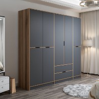 Dulap Hanah Home Elina Anthracite Dore imaginea #2 — magazin online Desire.md